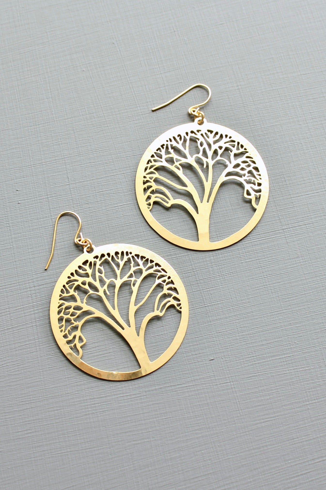 Tree of Life earrings 1.75 inches