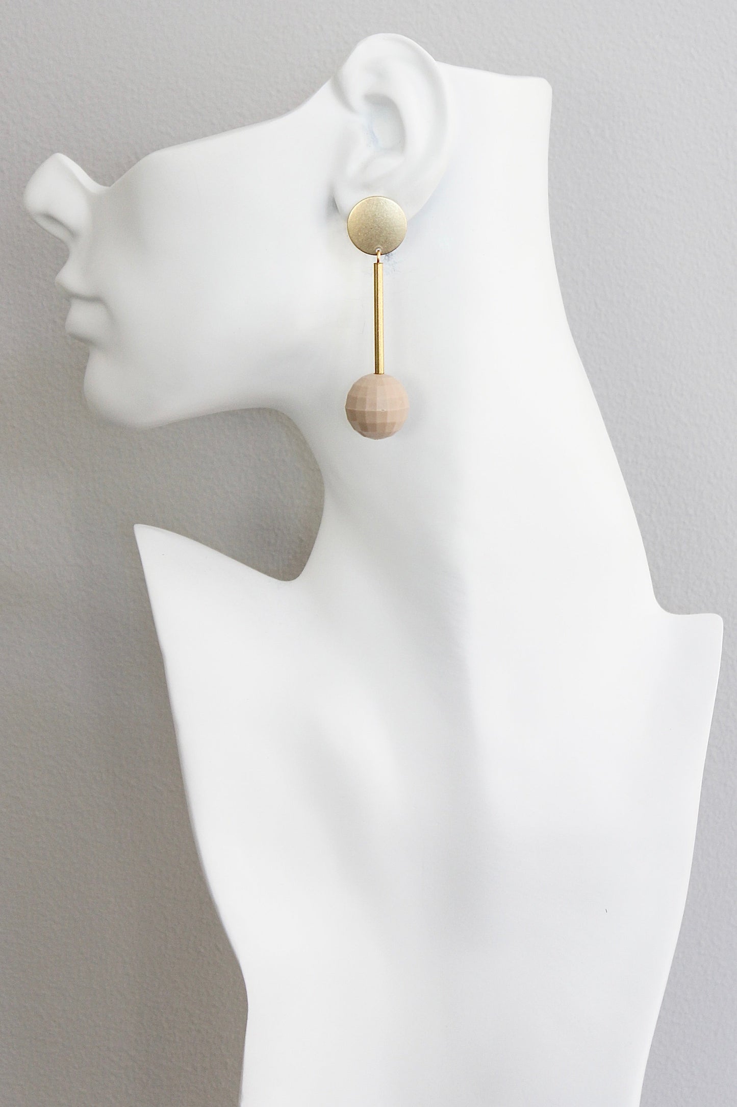 ISLE26 Faceted acrylic post earrings