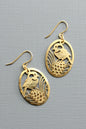 Chickadee earrings 1.375 inches