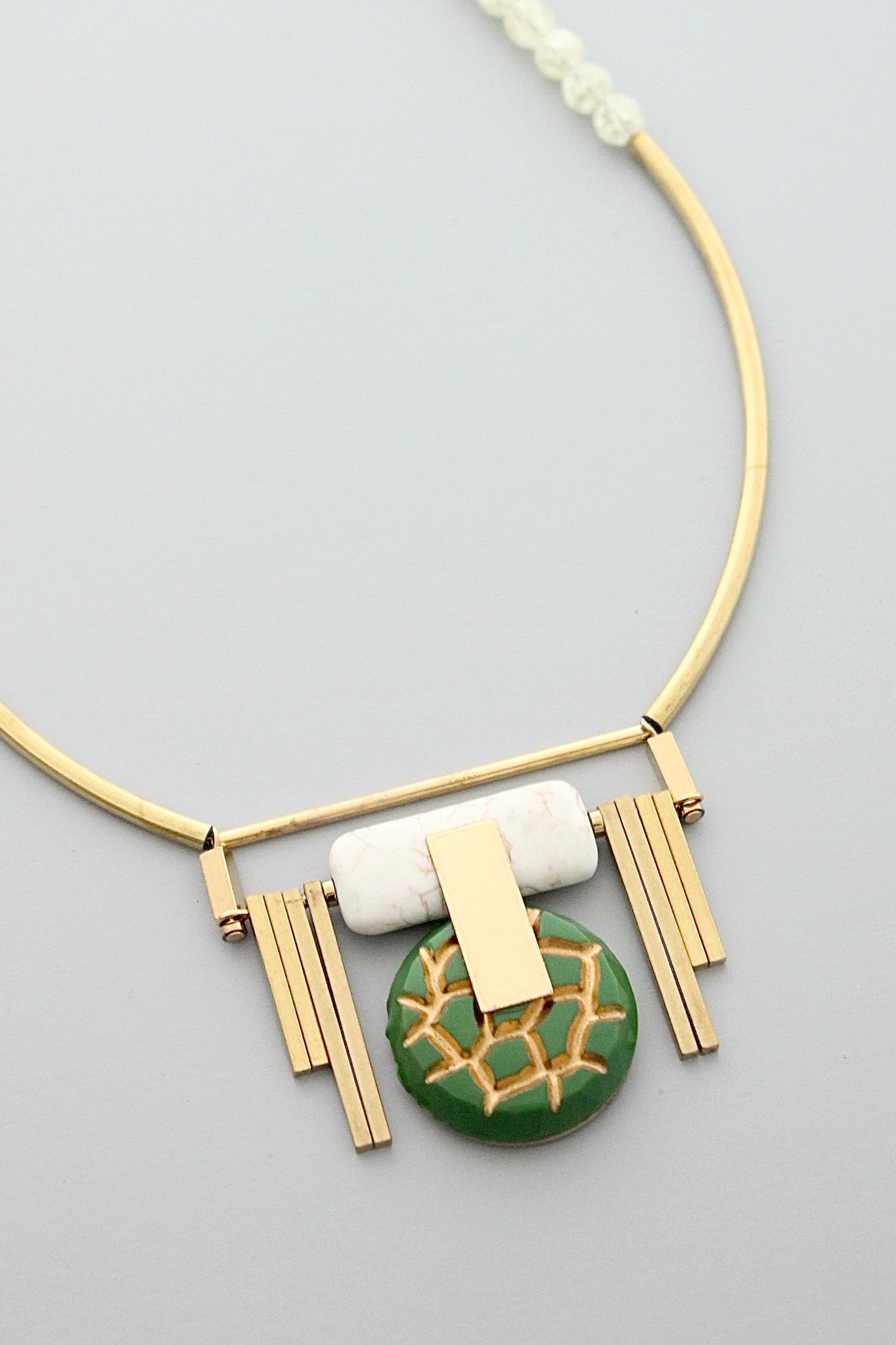 Golden Aubrey Necklace main image 1