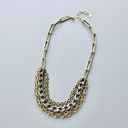 JLT320 multi-strand chain necklace