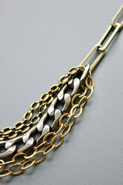 JLT320 multi-strand chain necklace