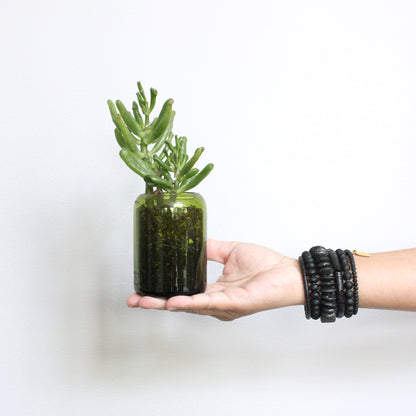 JLTB08 black wrap bracelet