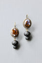 JLTE05 vintage glass earrings