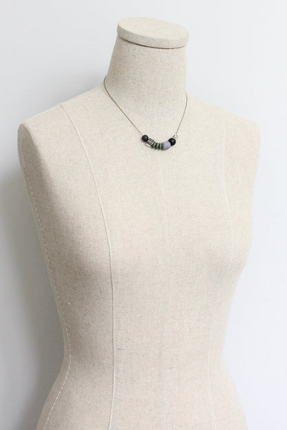 LEX116 Multi-stone necklace