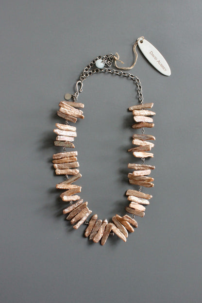CLA119 Biwa pearl choker